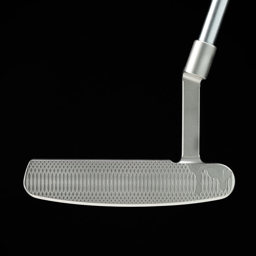 SWAG Golf 3D drip skull limited edition tour satin finish 303 stainless steel balde golf putter.