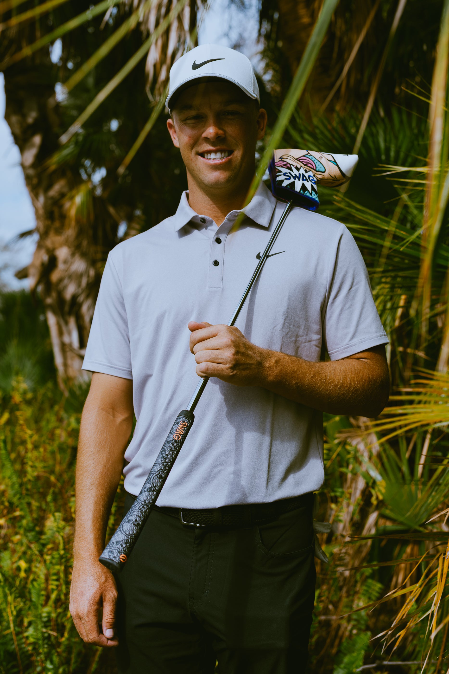 Nick Hardy PGA Tour player and SWAG Golf brand ambassador.