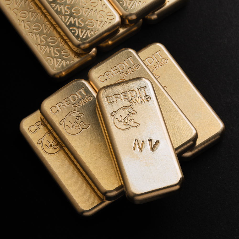 SWAG Golf Pot O' Gold golf brass ball marker accessory.