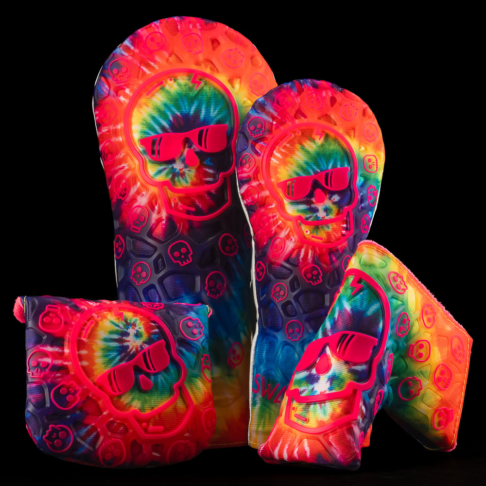 Tie-Dye Skull TPU Driver Cover