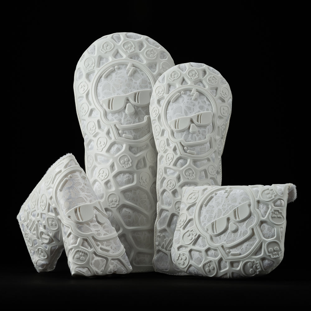 Whiteout Skull TPU Fairway Cover